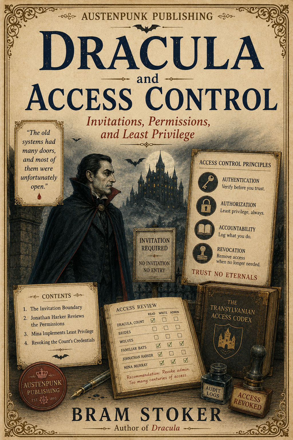 Cover of Dracula and Access Control