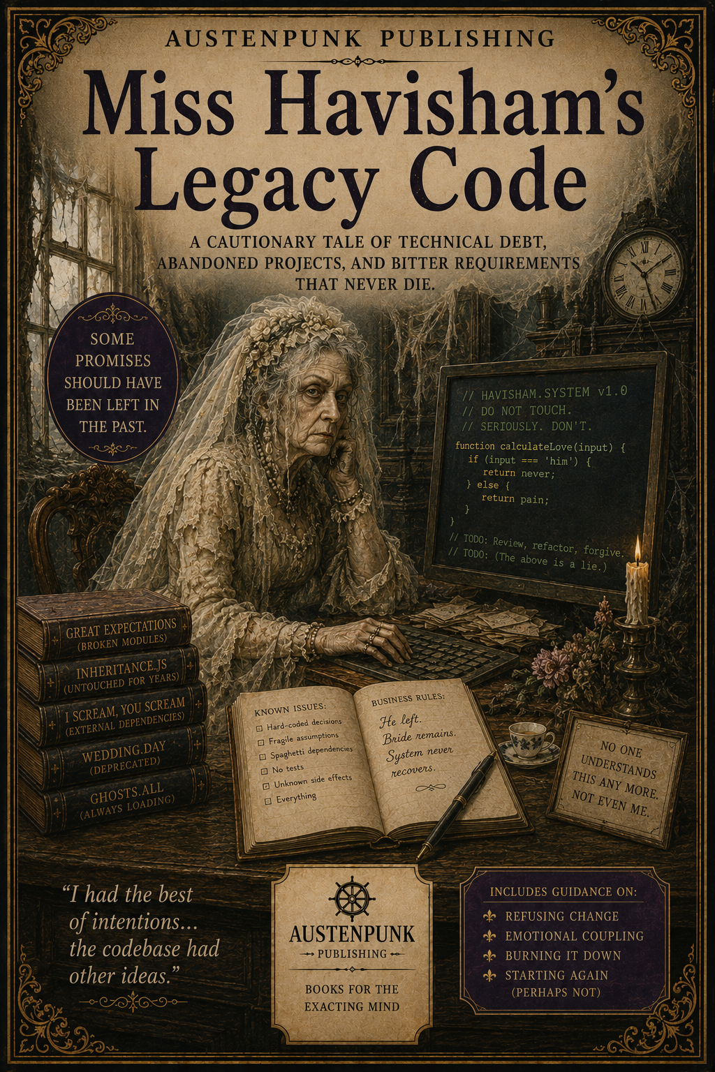 Cover of Miss Havisham’s Legacy Code