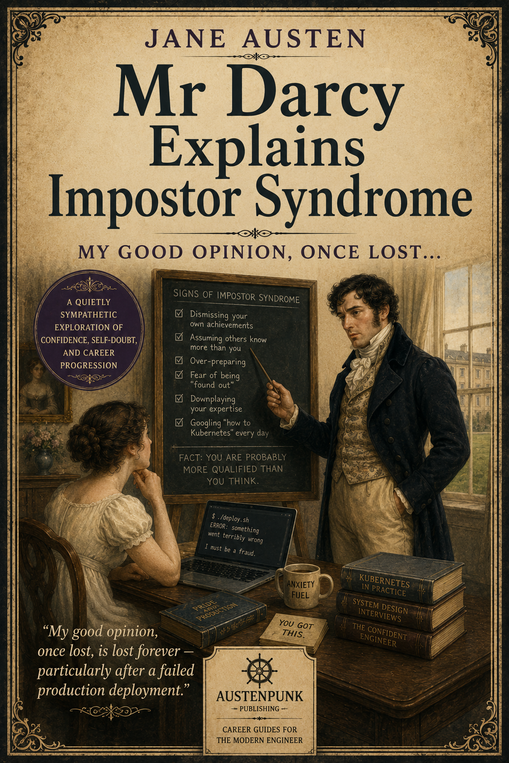 Cover of Mr Darcy Explains Impostor Syndrome
