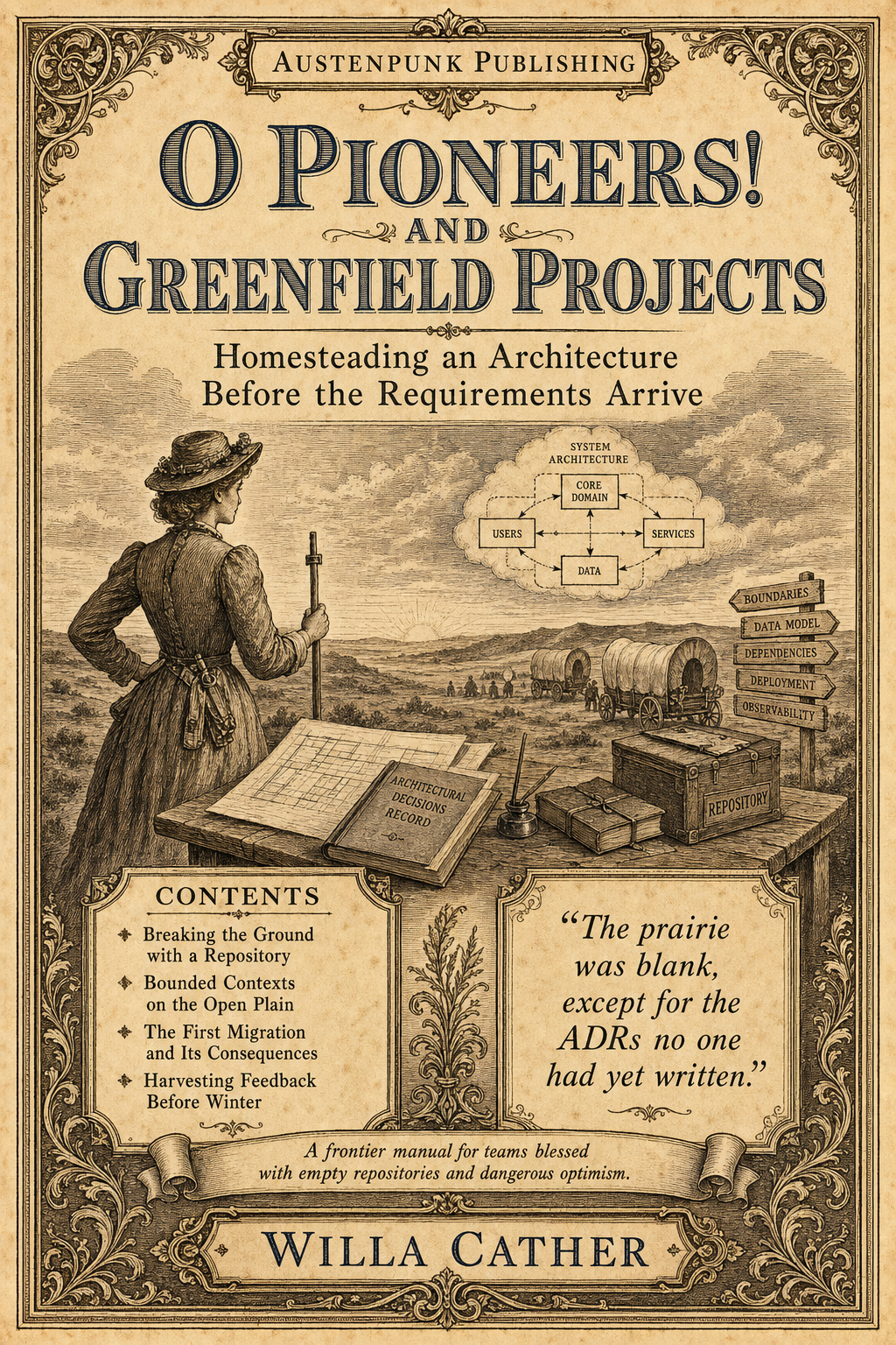 Cover of O Pioneers! and Greenfield Projects