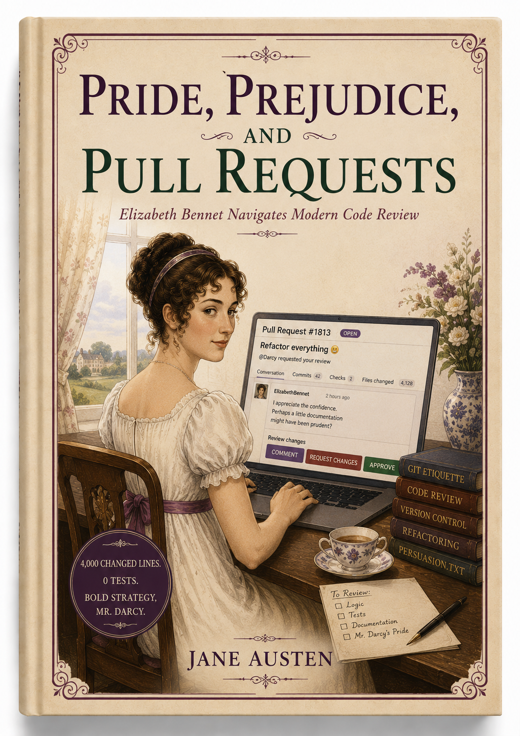 Cover of Pride, Prejudice, and Pull Requests