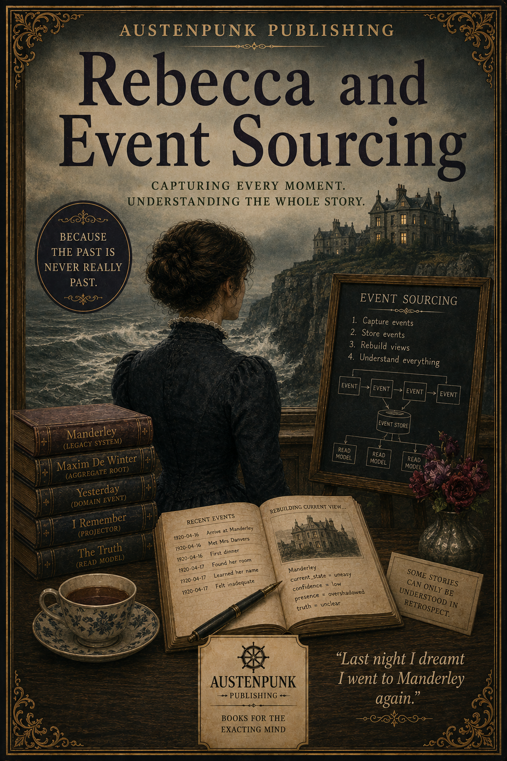 Cover of Rebecca and Event Sourcing