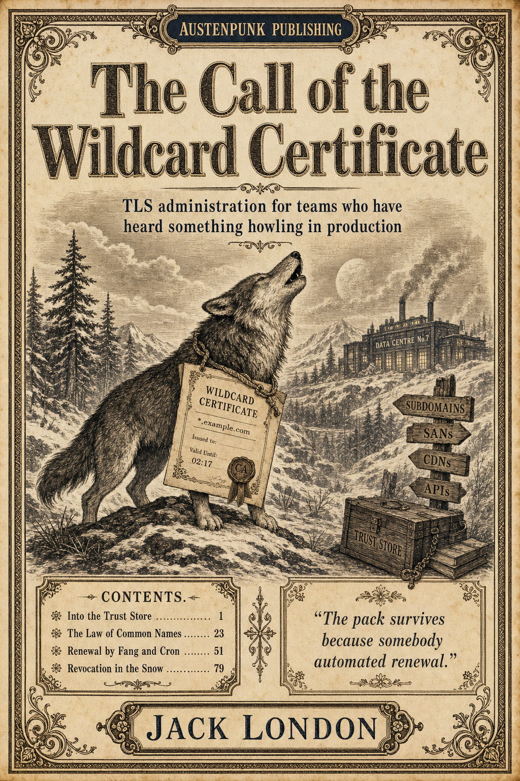 Cover of The Call of the Wildcard Certificate