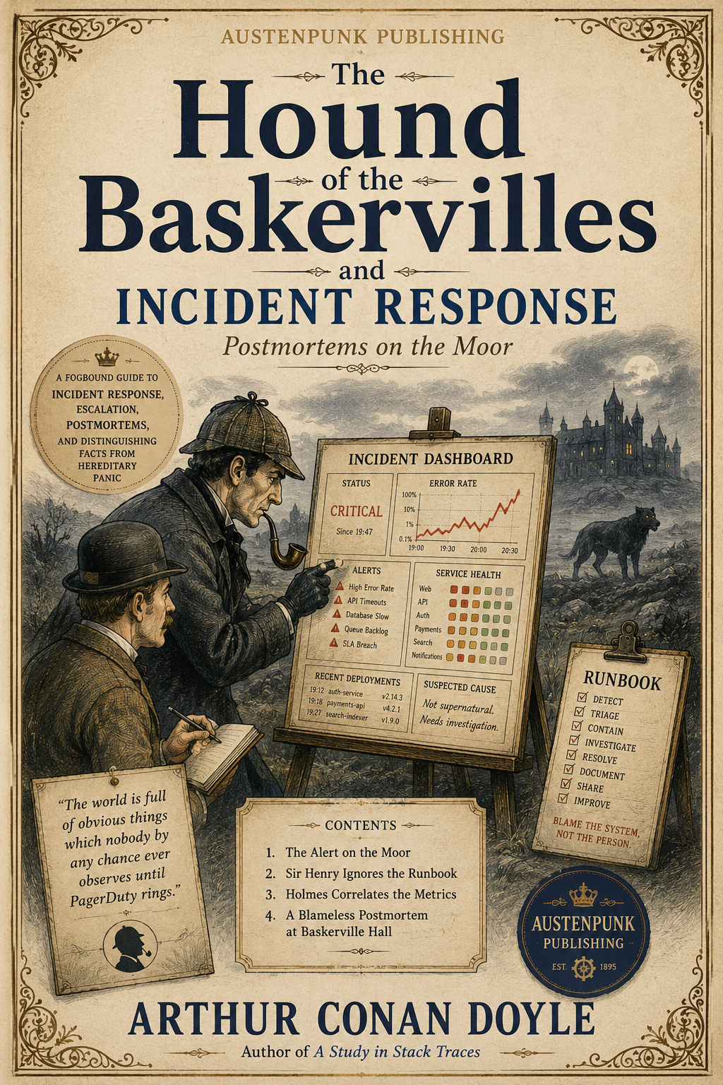 Cover of The Hound of the Baskervilles and Incident Response