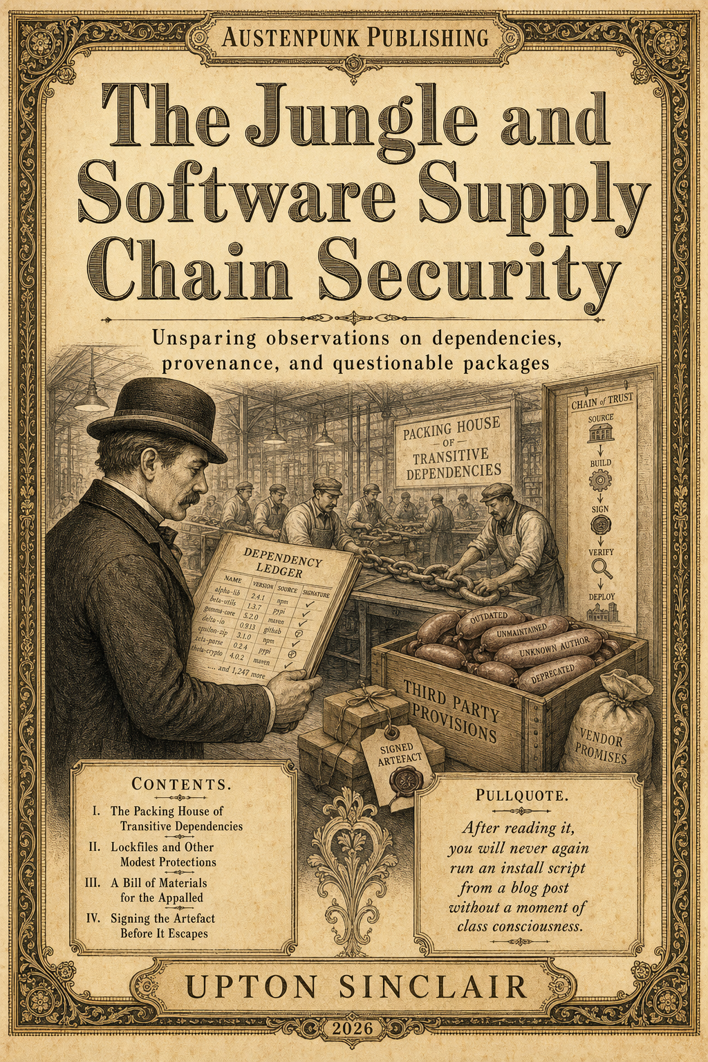 Cover of The Jungle and Software Supply Chain Security