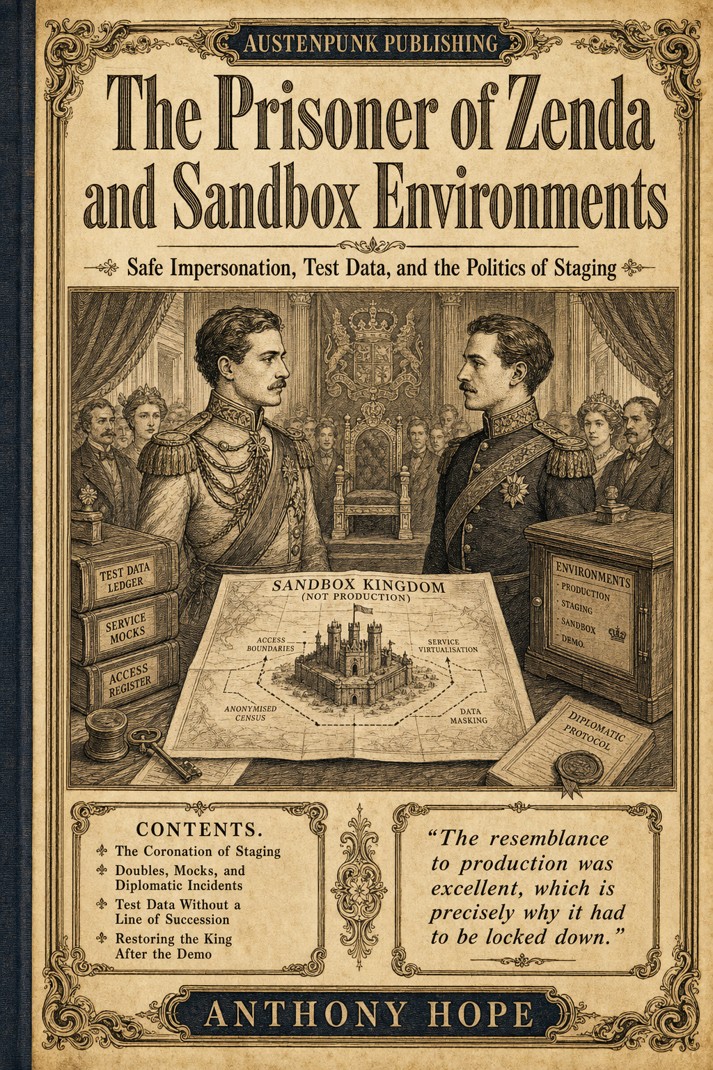 Cover of The Prisoner of Zenda and Sandbox Environments