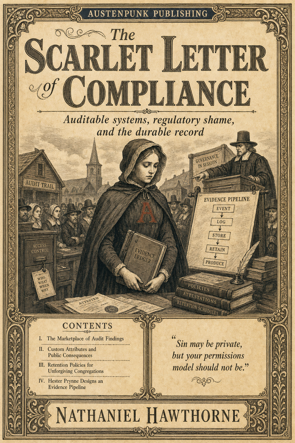 Cover of The Scarlet Letter of Compliance