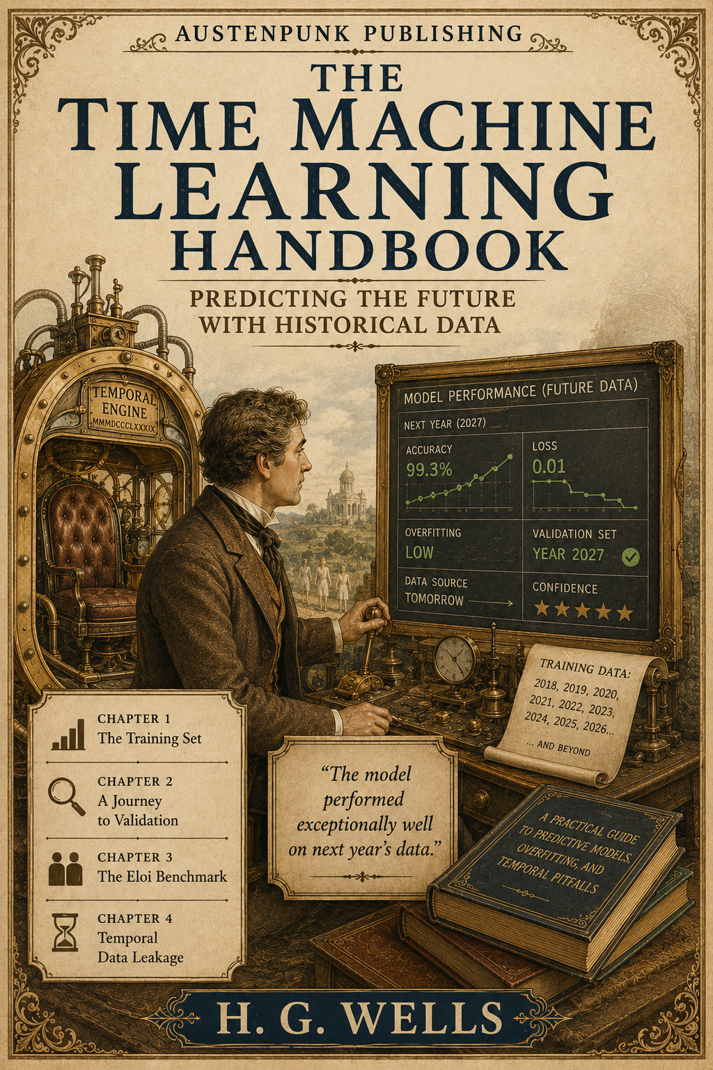 Cover of The Time Machine Learning Handbook