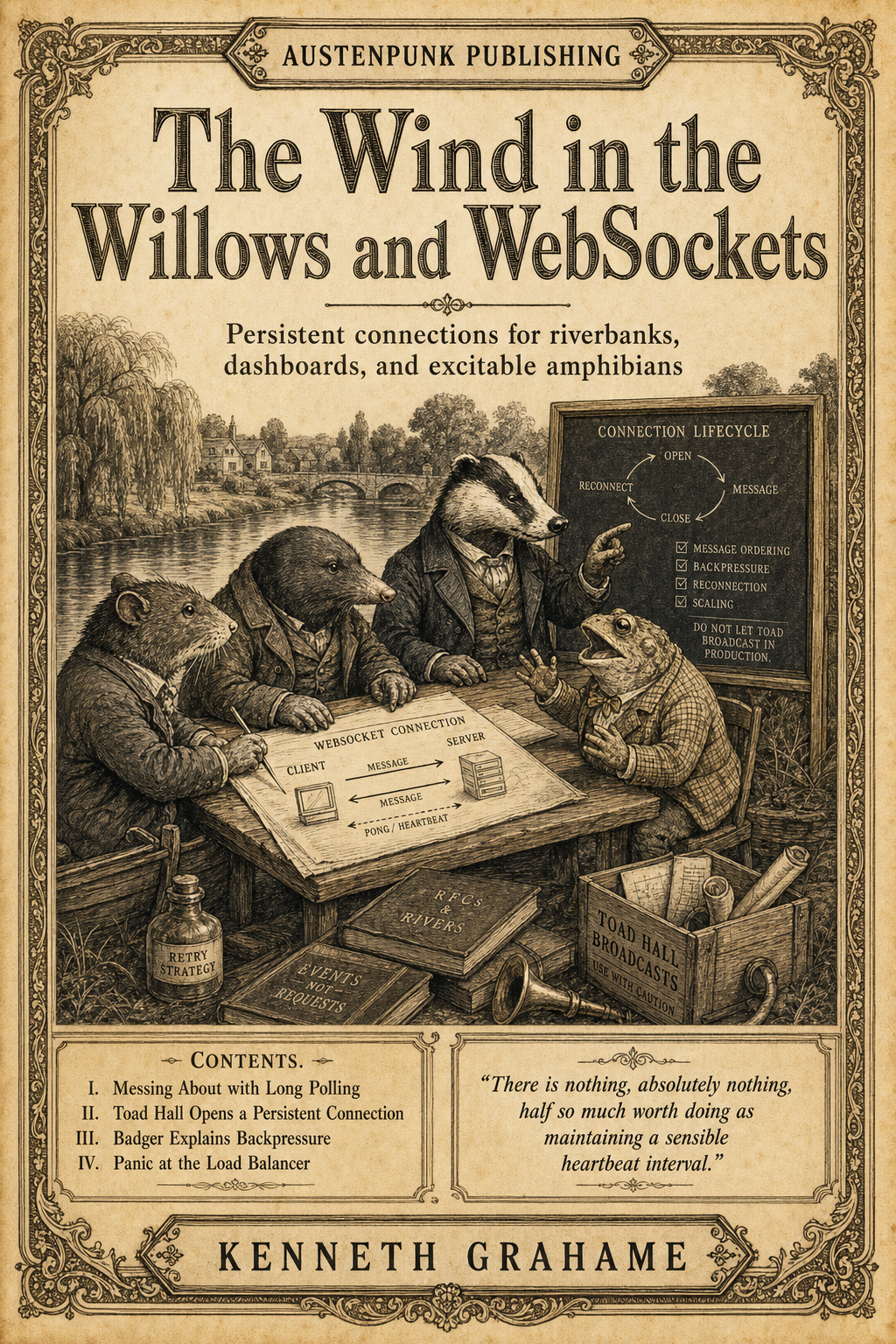 Cover of The Wind in the Willows and WebSockets