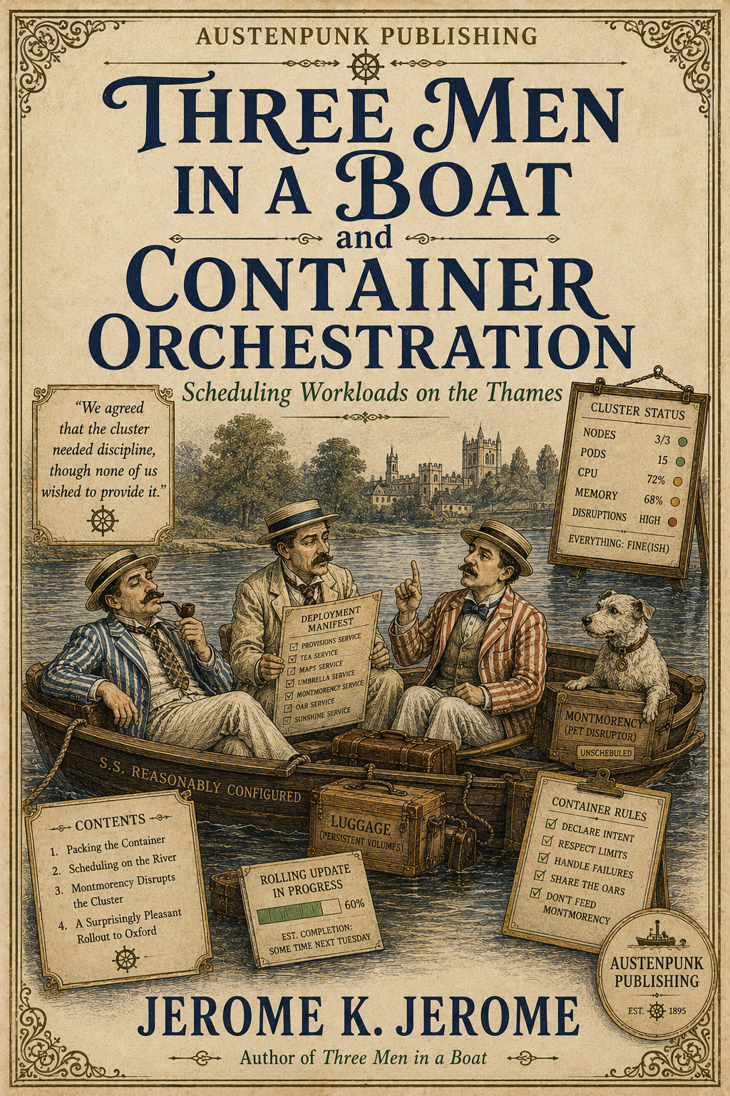 Cover of Three Men in a Boat and Container Orchestration