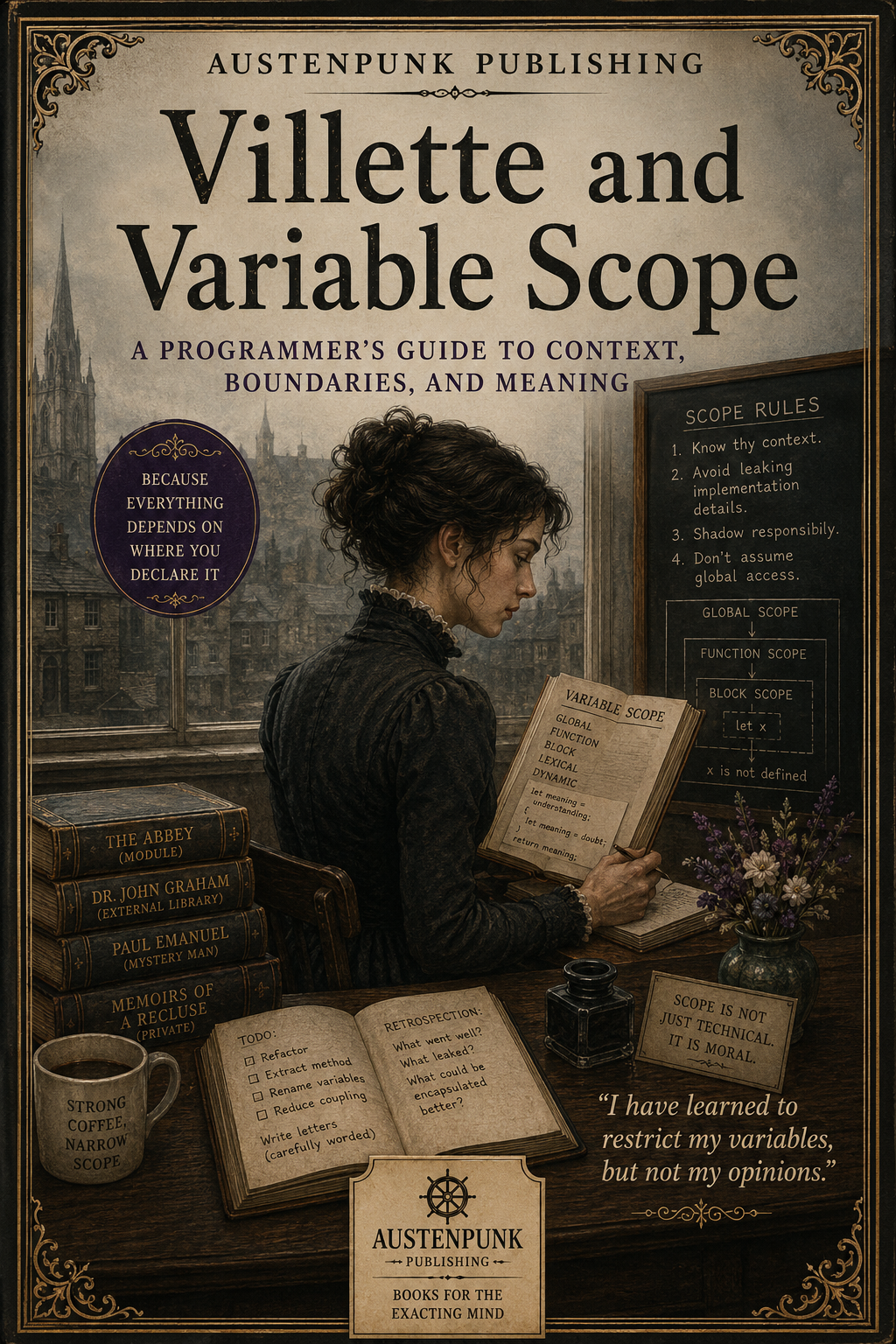 Cover of 'Villette and Variable Scope'